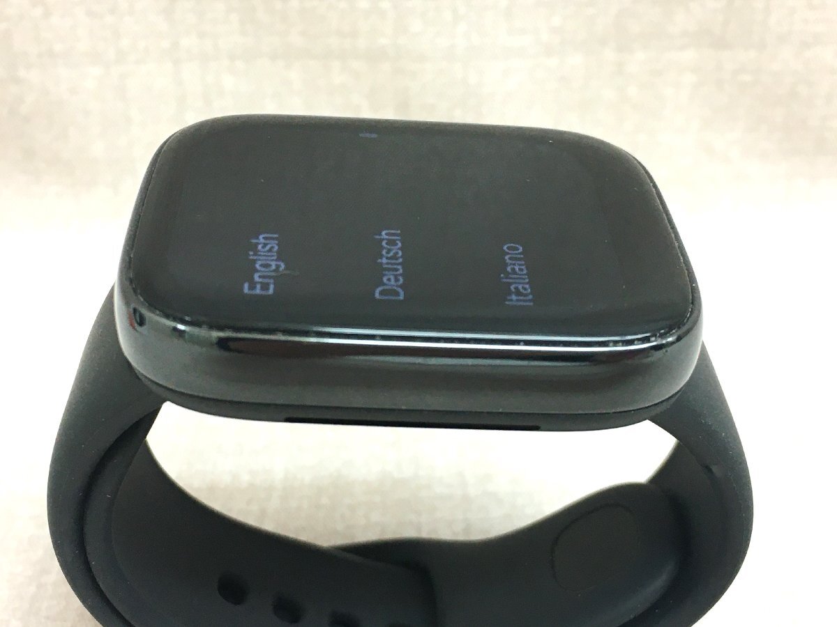 【大黒屋】中古 Xiaomi Redmi Watch3 Active ブラック User Manyual・充電ケーブルあり 箱入り スマートウォッチの画像3