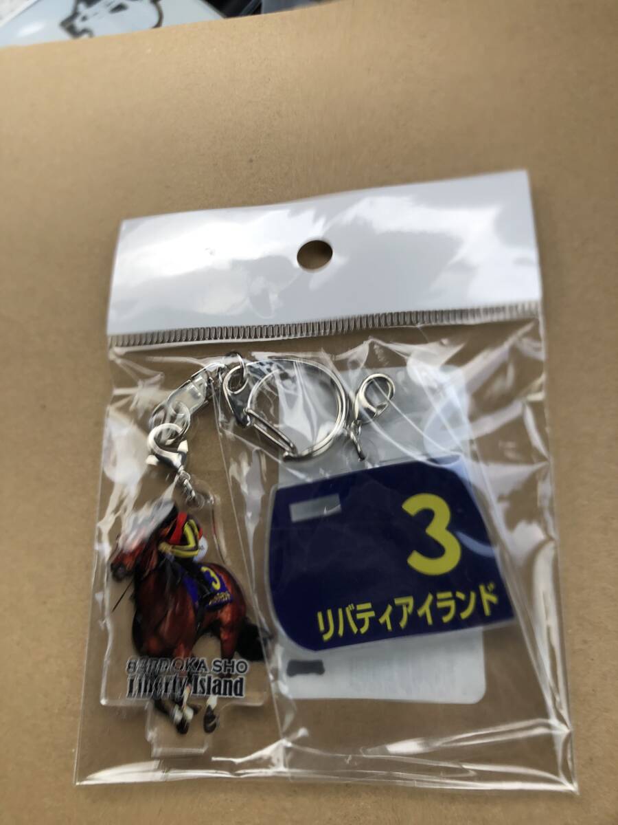 競馬最強牝馬リバティアイランド川田将雅桜花賞ウイナーアクリルキーホルダー新品未使用未開封品の画像1