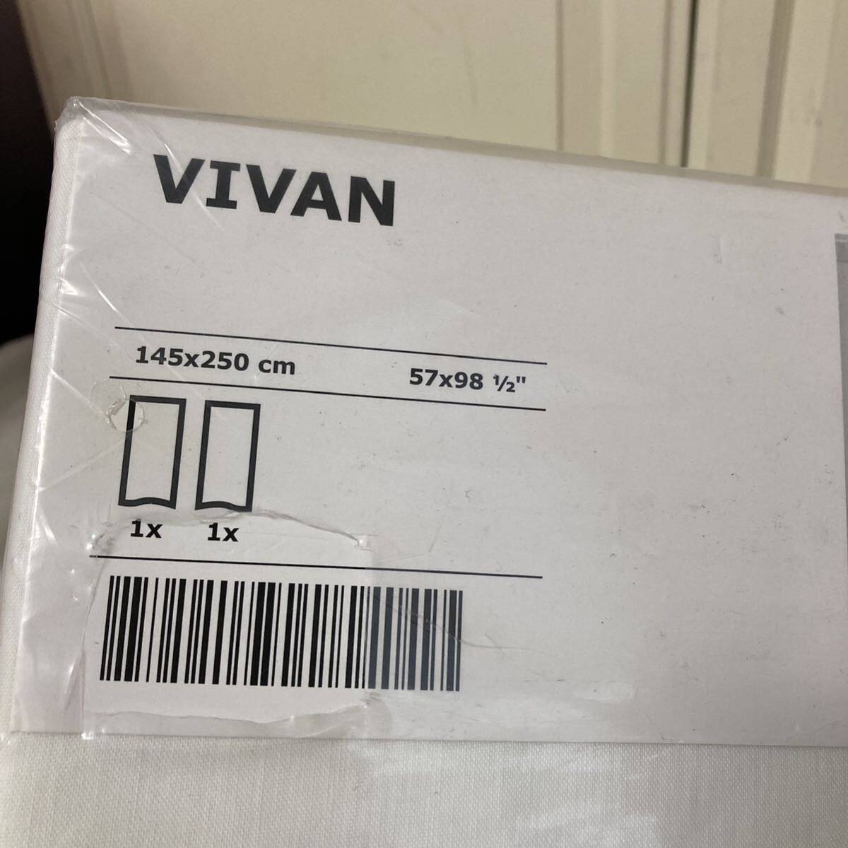IKEA VIVAN 廃番カーテン_画像3