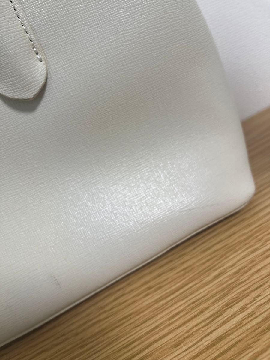 FURLA ハンドバッグ　白　フルラ