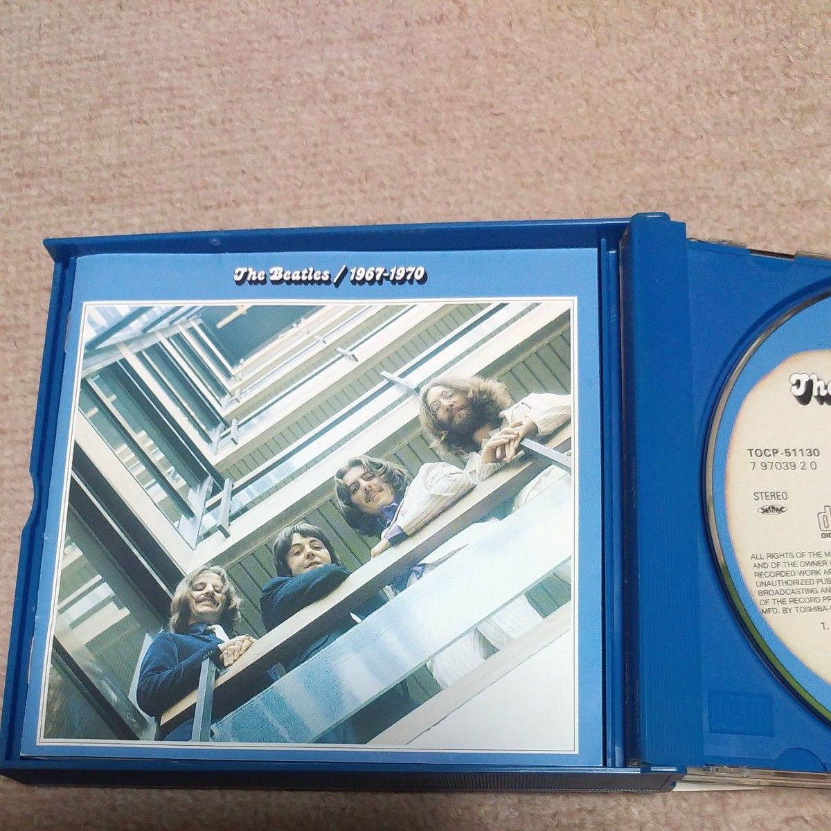 CD ザ・ビートルズ 1967年～1970年 ベストアルバム 　レンタル落ち