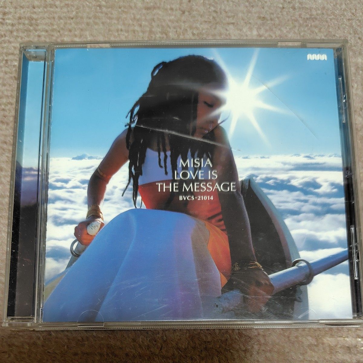 CD　MISIA 　LOVE IS THE  MESSAGE