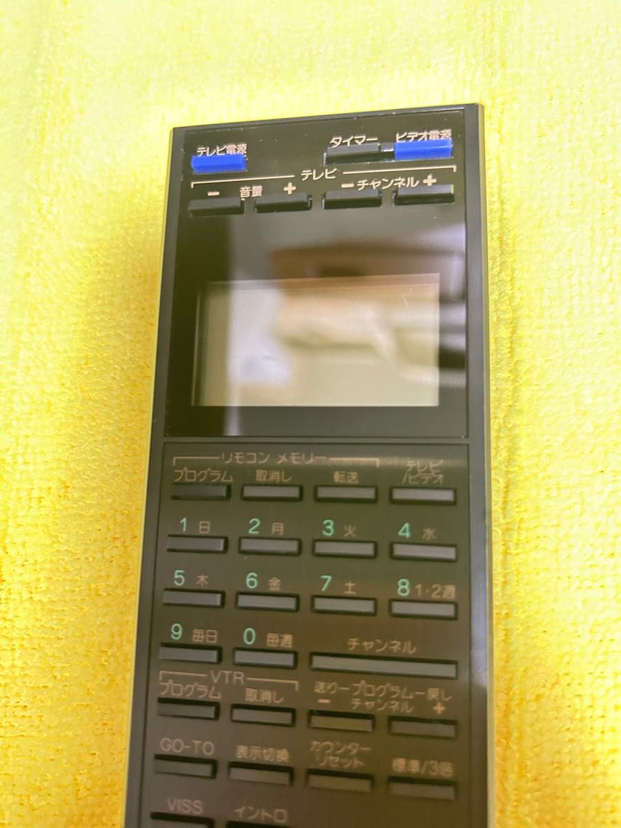 ビクター PQ10543A-2  ビデオデッキ　リモコン
