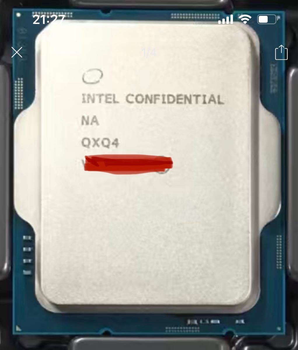 Intel Core i7-12700 ES品 (12コア 20スレッド) UHD770