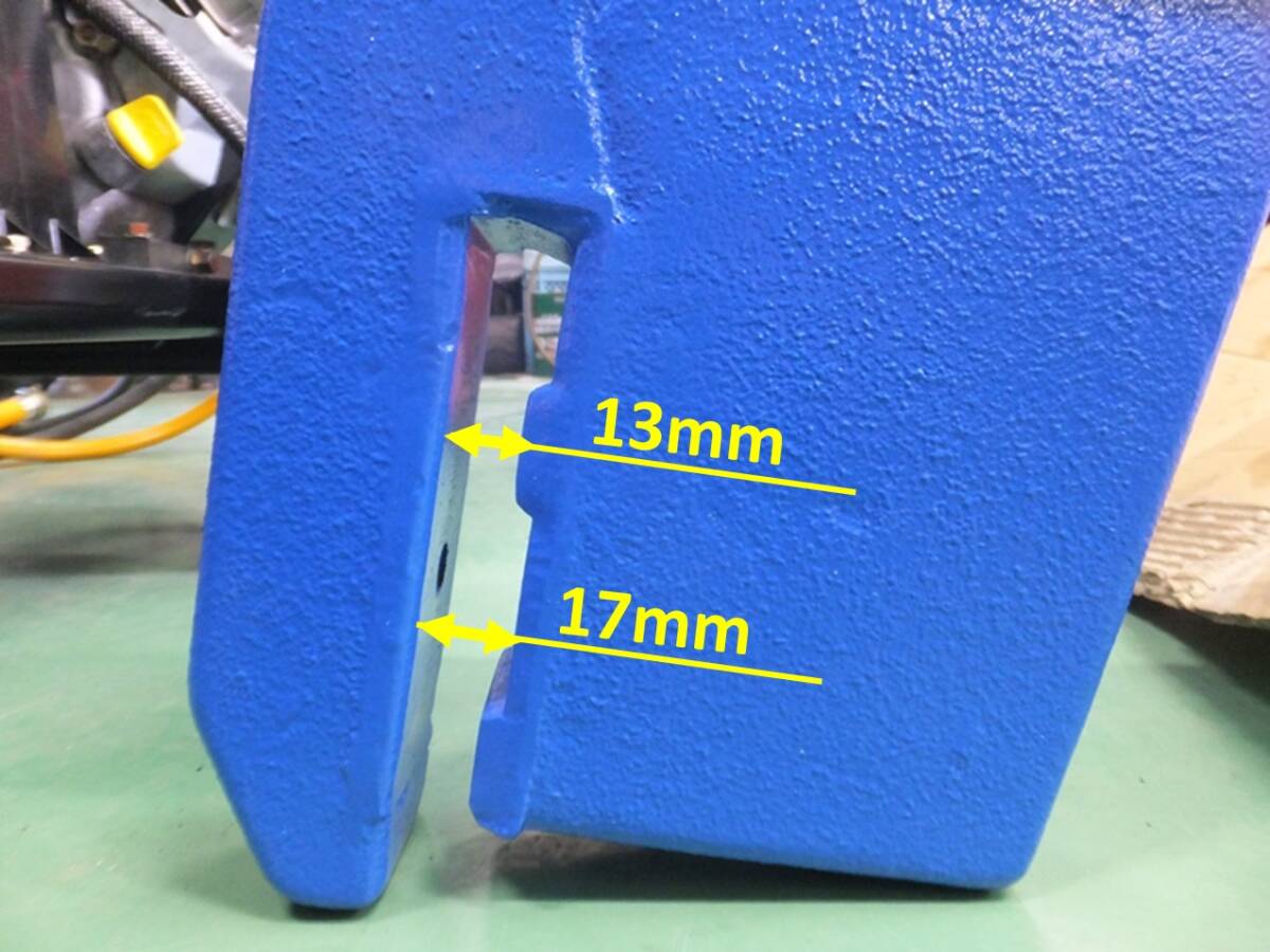 ウエイト 計45㎏ イセキ純正 井関 クボタ ヤンマー ミツビシ ヒノモト シバウラ iseki 流用可能  ★Kの画像7