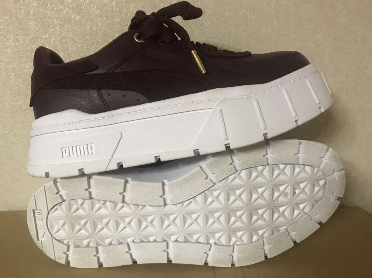 PUMA WOMEN’S MAYZE STACK EDGY CORD size-23.5cm 中古(試し履き) 箱無し NCNR_画像1