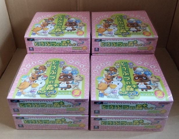 即決 どうぶつの森+ カードe コレクションカード シリーズ2 新品未開封 10BOX