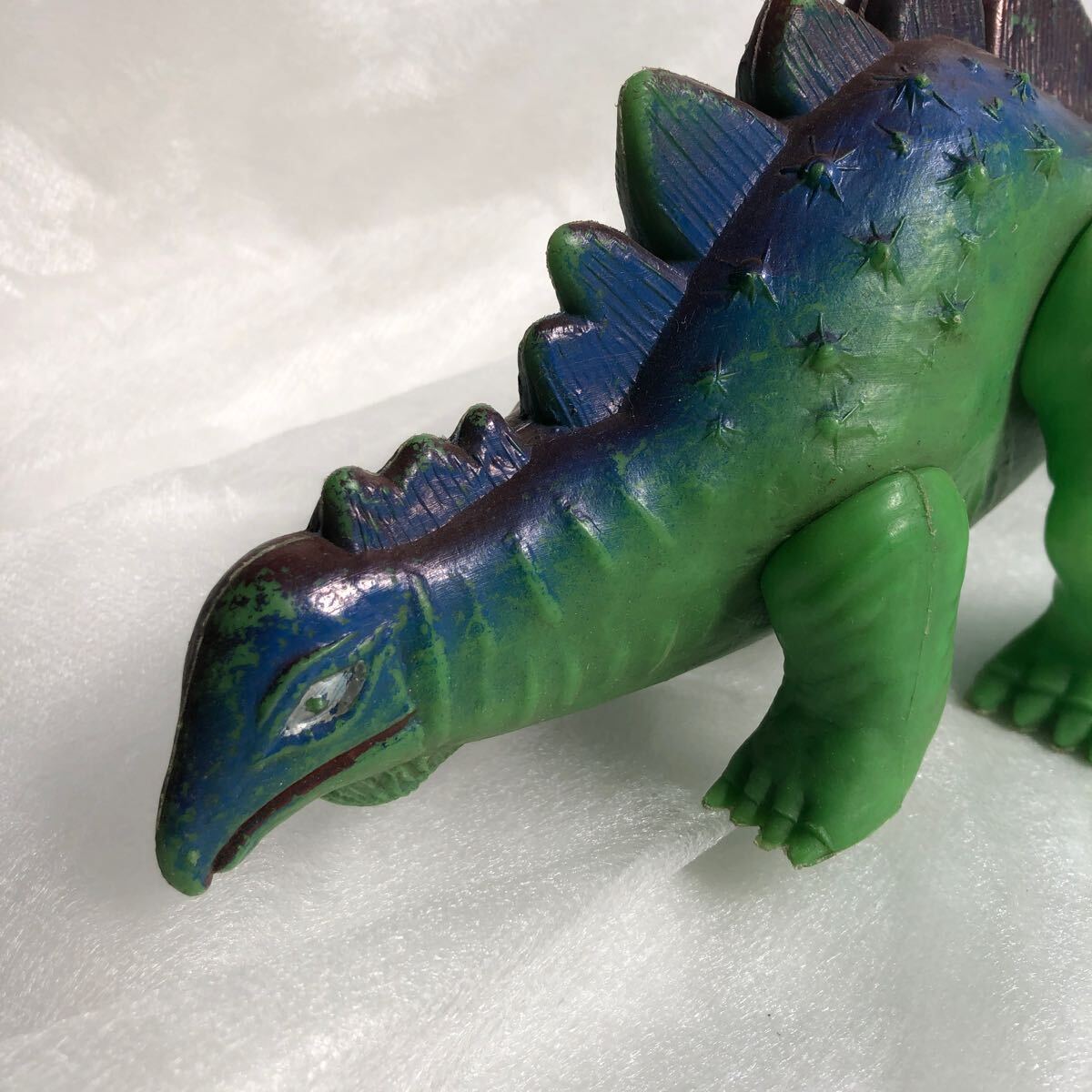 当時物 ブロントサウルス ポリ 恐竜 ソフビ マルサン ブルマァク パチ Yahoo!オークション - ソフビ 当時物 恐竜 パチモノ マルサン