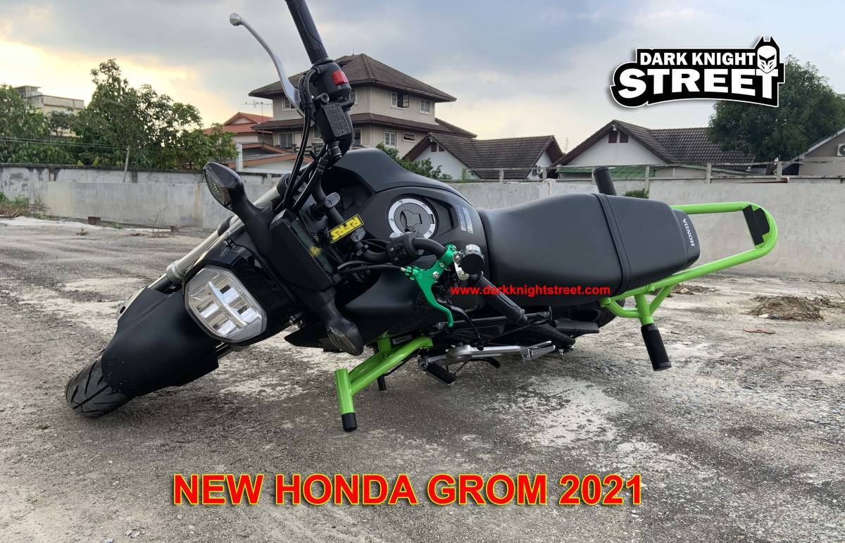 当社AXXL在庫あり 即納 ! Dark Knight Street グロム 21- スタントケージ エンジンガード スタント エクストリーム ウィリー GROM DKS JC92_画像6