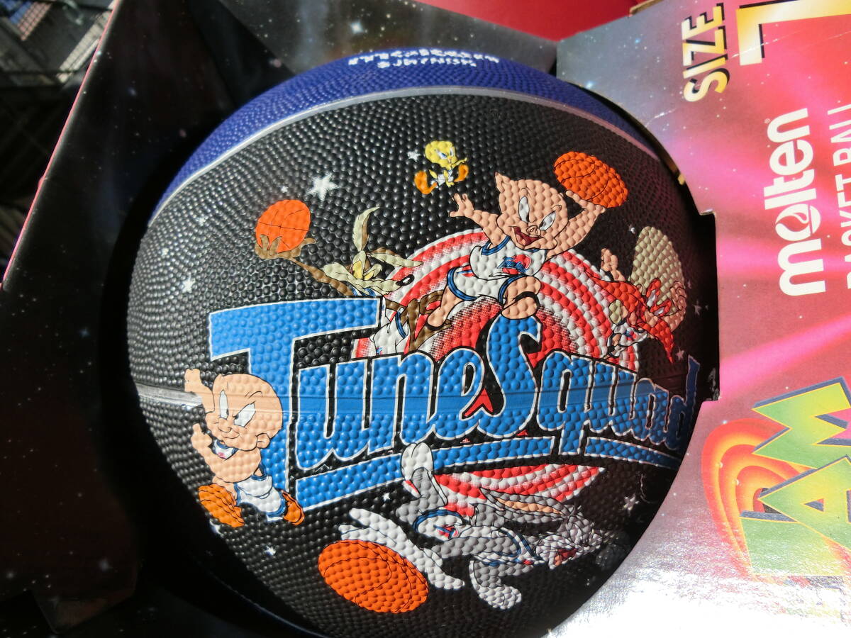 【1円～】SPACE JAM スペースジャム モルテン バスケットボール molten 未使用 サイズ7 SJB7NBK ルーニー・テューンズの画像4