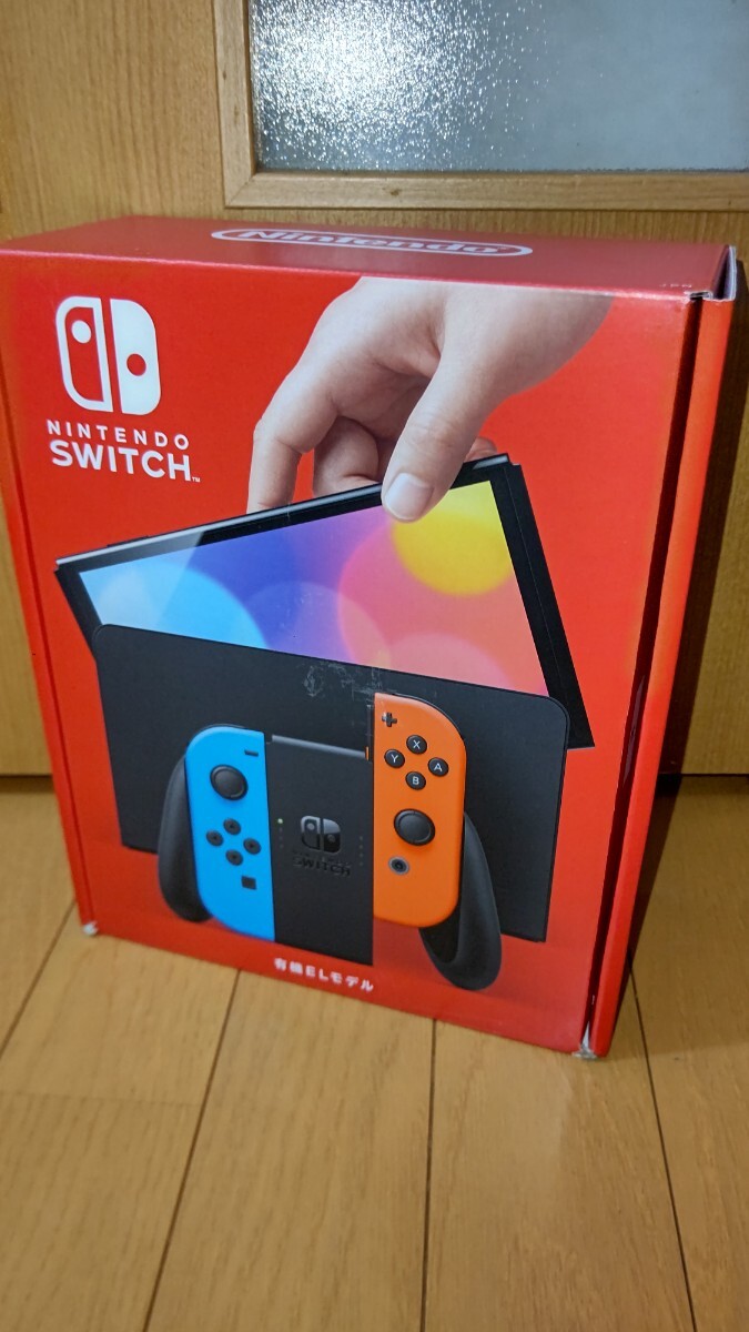 1円スタート 新品未使用 Nintendo Switch 有機ELモデル ニンテンドースイッチ 本体_画像1
