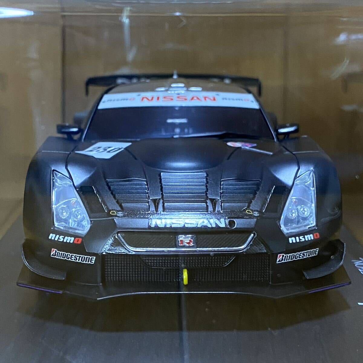 1円～ 未使用 京商 ミニッツ ニッサン GT-R スーパーGT GT500 テストカー 2008 MZP214T オートスケールコレクション ASC KYOSHO MINI-Z の画像2