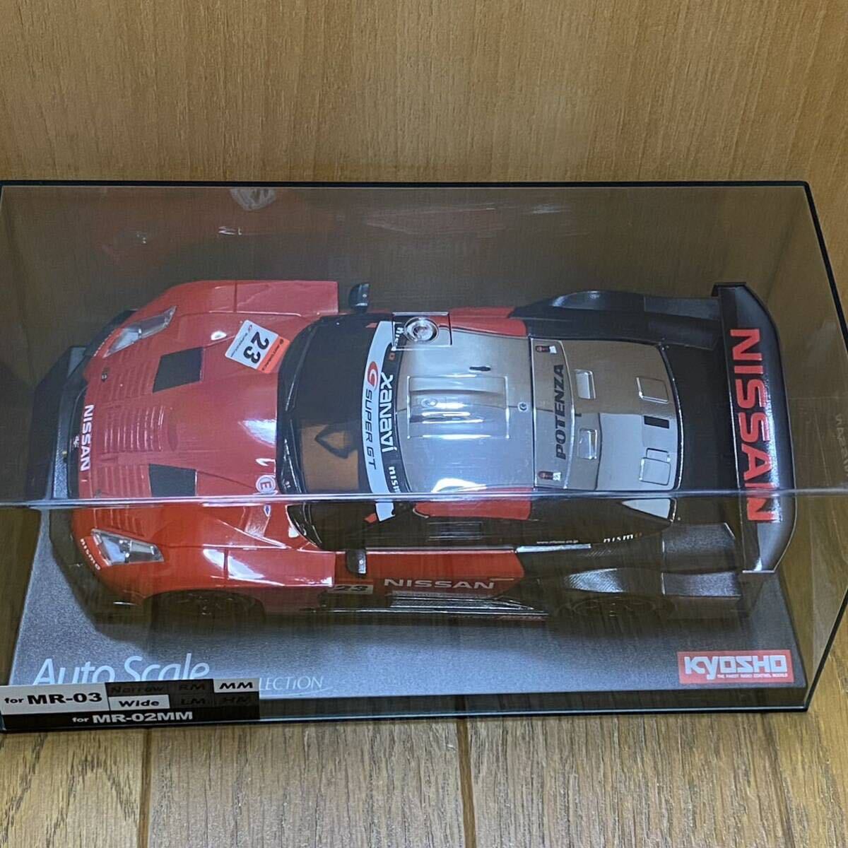 1円～ 未使用 京商 ミニッツ 日産 ザナヴィニスモ GT-R スーパーGT GT500 プレシーズン テストカー 2008 MZP214TX ASC KYOSHO MINI-Z _画像5