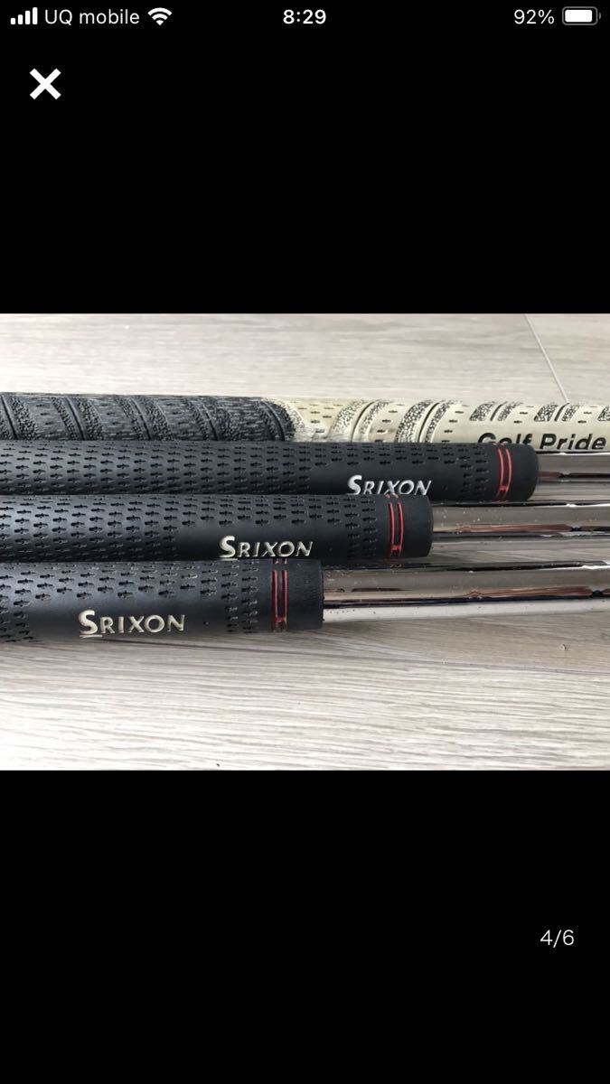 SRIXON スリクソンZ525アイアン4〜PW 7本セツト アイアンセット NS.PRO980DSTフレックスRゼクシオ XXIO ダンロップ_画像10