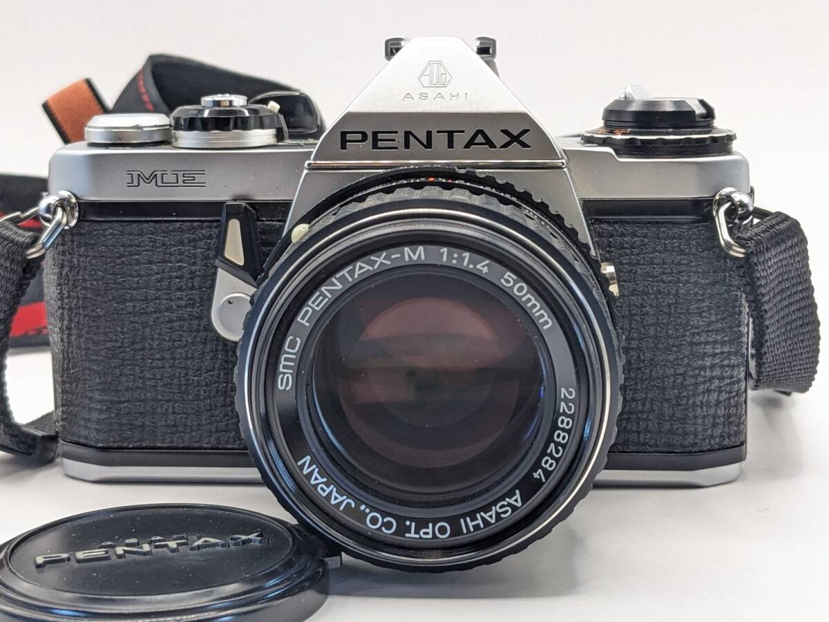 ★とても良品★ PENTAX ME + SMC PENTAX-M 50mm F1.4 レンズセット【Operation confirmed・動作確認済】 #1325_画像1