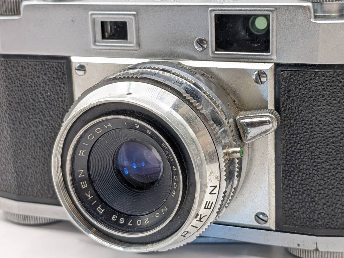 ★希少・ワケあり大特価★ Ricoh リコー 35s RIKENON 1:2.8 4.5cm トリガー巻上げ #1337_画像2