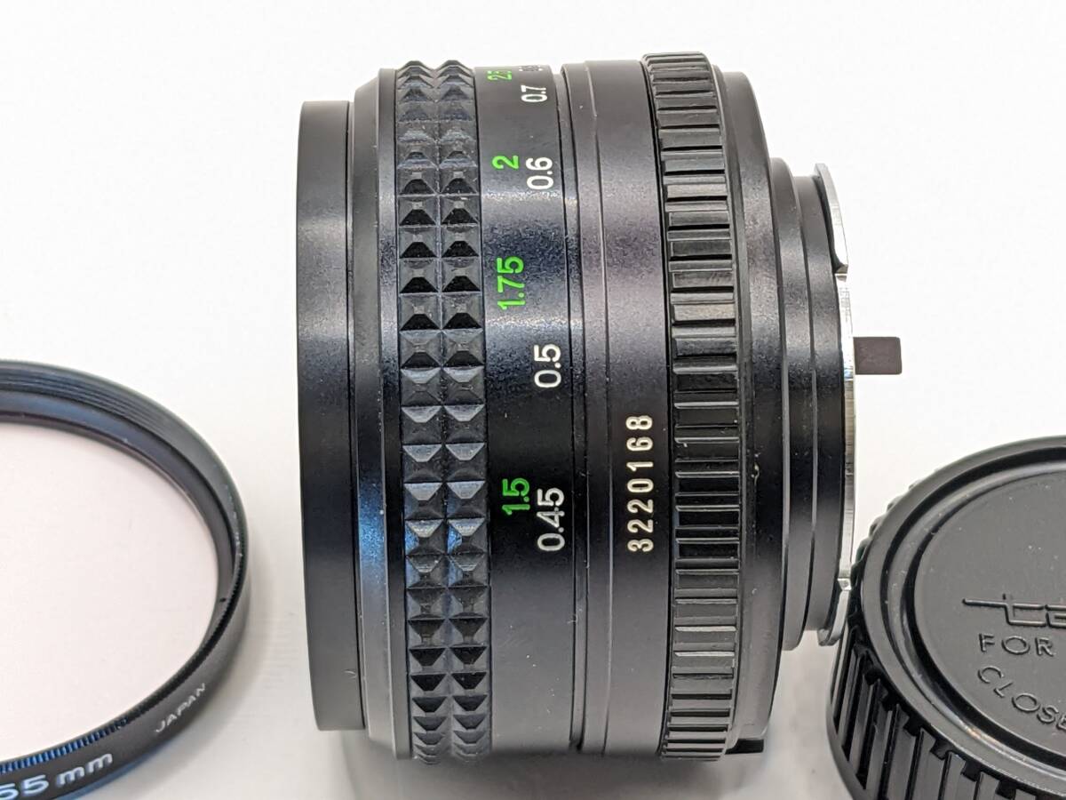 * finest quality goods * MINOLTA Minolta MD ROKKOR 50mm F1.4 previous term model -Ⅰ type single burnt point Old lens #1339