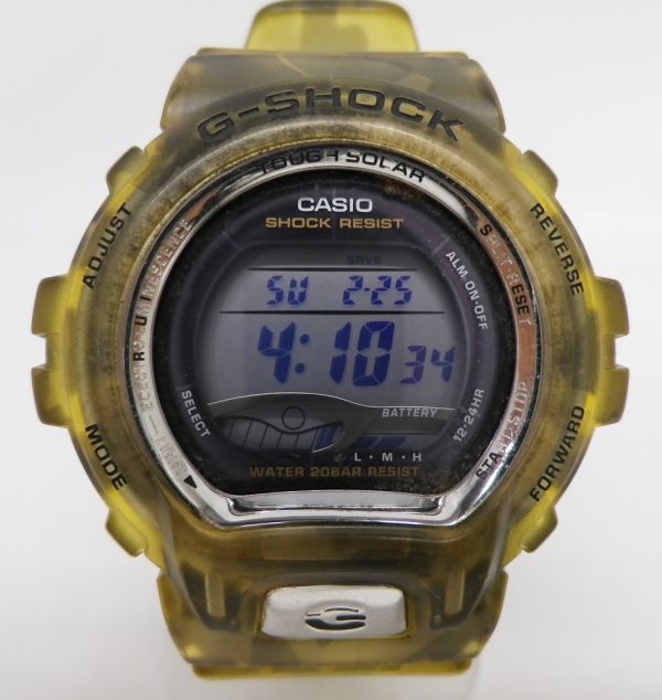 47●a403☆ジャンク品　メンズ腕時計　カシオ　G-SHOCK 【GL-220】【GL-7500HD】【GW-610BJ】 CASIO　ジーショック　3本　現状_画像2