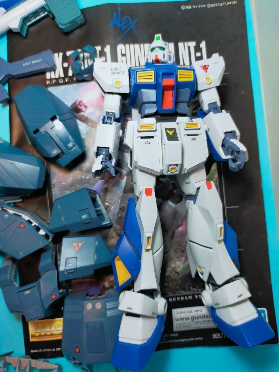 A2201 ■ MG 1/100 ■ ガンダムNT-1 Ver.2.0　アレックス　＊ガンダム ガンプラ ジャンク＊説明文必読_画像2