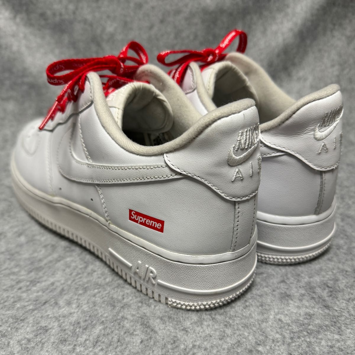 Supreme × NIKE AIR FORCE1 LOW 27.5cm ホワイト 美品 CU9225-100