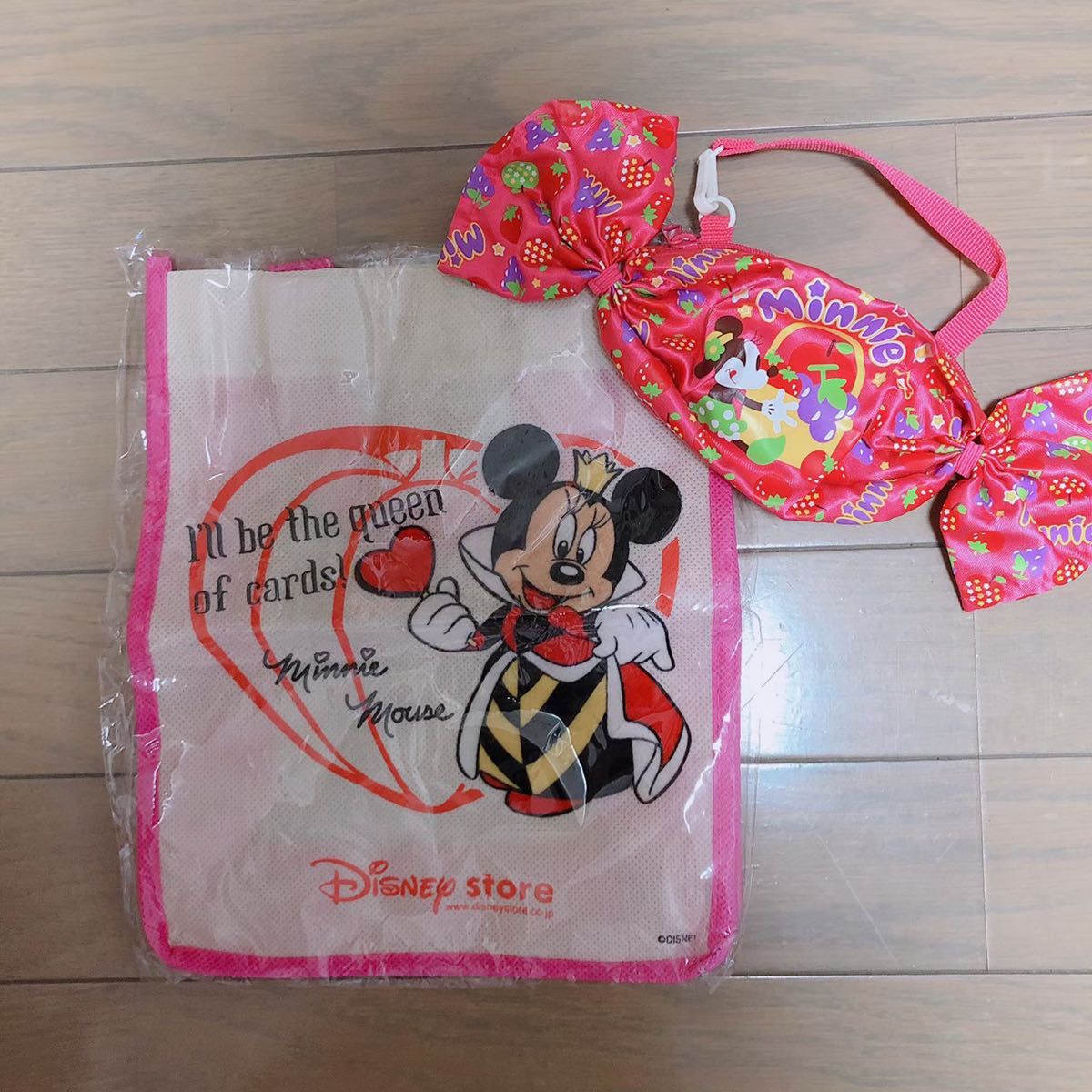 【未使用】ミニーマウス ハロウィン バッグ キャンディーポーチ エコバッグ トートバッグ ディズニー Disney 非売品 レア 