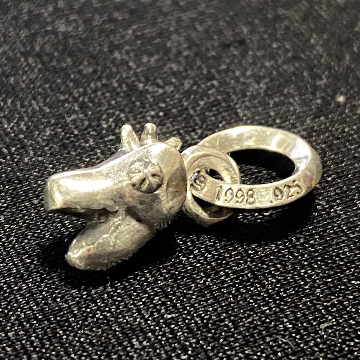 クロムハーツ CHROME HEARTS ディノヘッド チャーム ダイナソー クロムハーツ CHROME HEARTS ディノヘッド チャーム ダイナソー