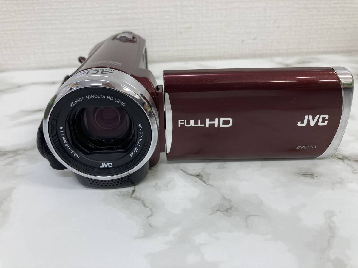 ◇JVC ケンウッド デジタルビデオカメラ Everio GZ-E180 ビデオカメラ エブリオ 中古品 の画像1