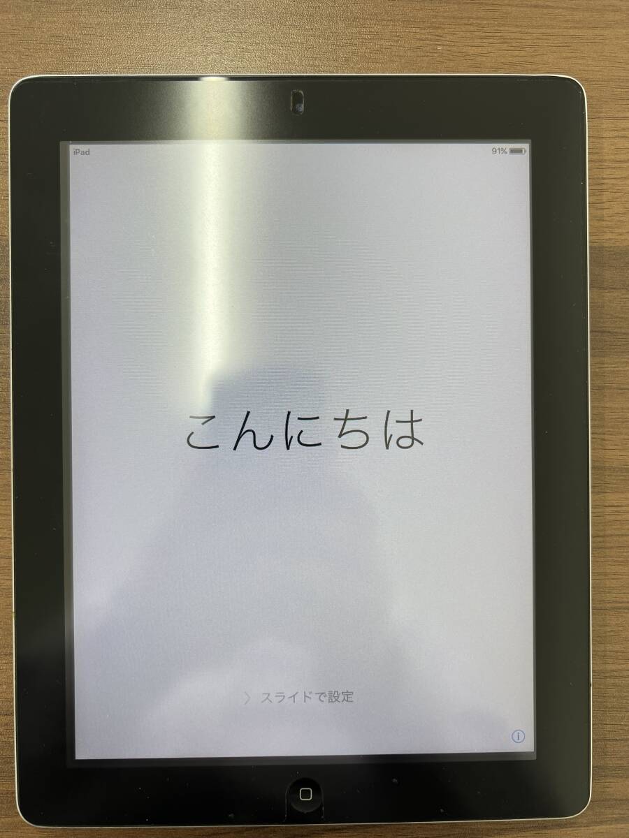 Apple iPad 2 Wi-Fiモデル 16GB MC769J/A A1395 Black ブラック 初期化済_画像1