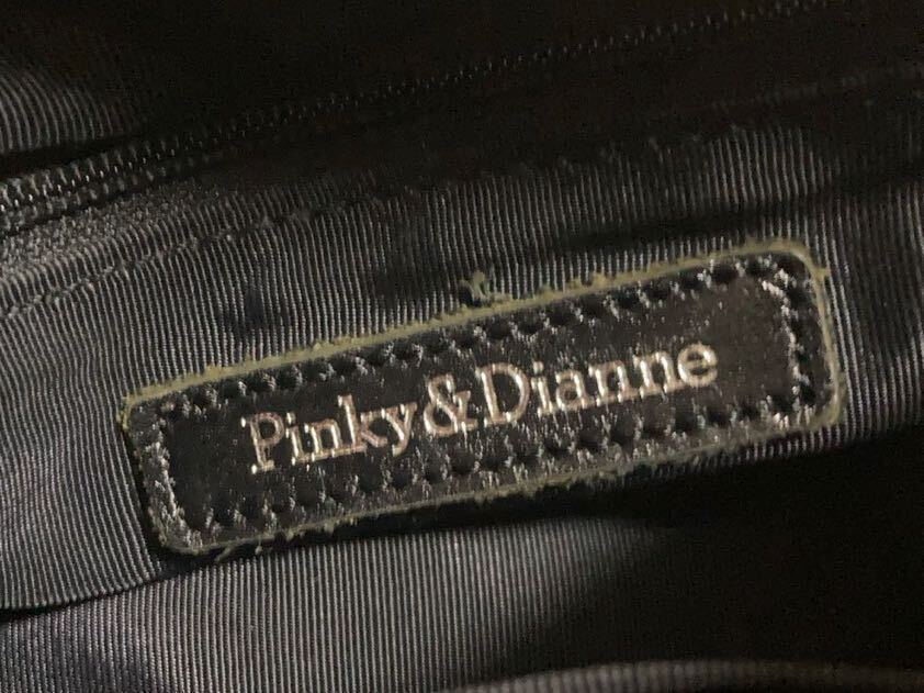 PINKY＆DIANNE レディース ショルダーバッグ ピンキー＆ダイアン ビッグロゴ エナメルバッグの画像4