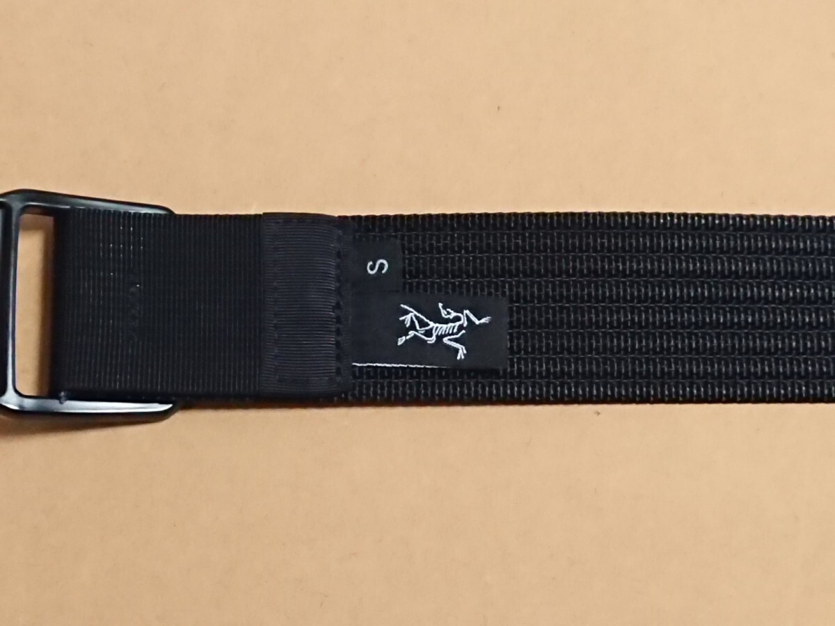 ARC'TERYX CONVEYOR BELT 38MM アークテリクス コンベヤー ベルト Size:S Color:Black_画像3