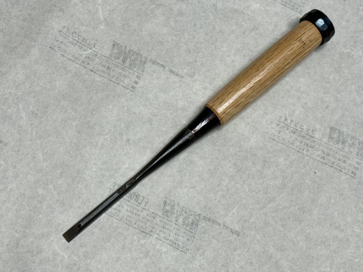 ☆超貴重☆元寿舟弘 追入れ鑿(造作鑿)一本裏 2分 6mm 鑿鍛冶 ☆超貴重☆元寿舟弘 追入れ鑿(造作鑿)一本裏 2分 6mm 鑿鍛冶