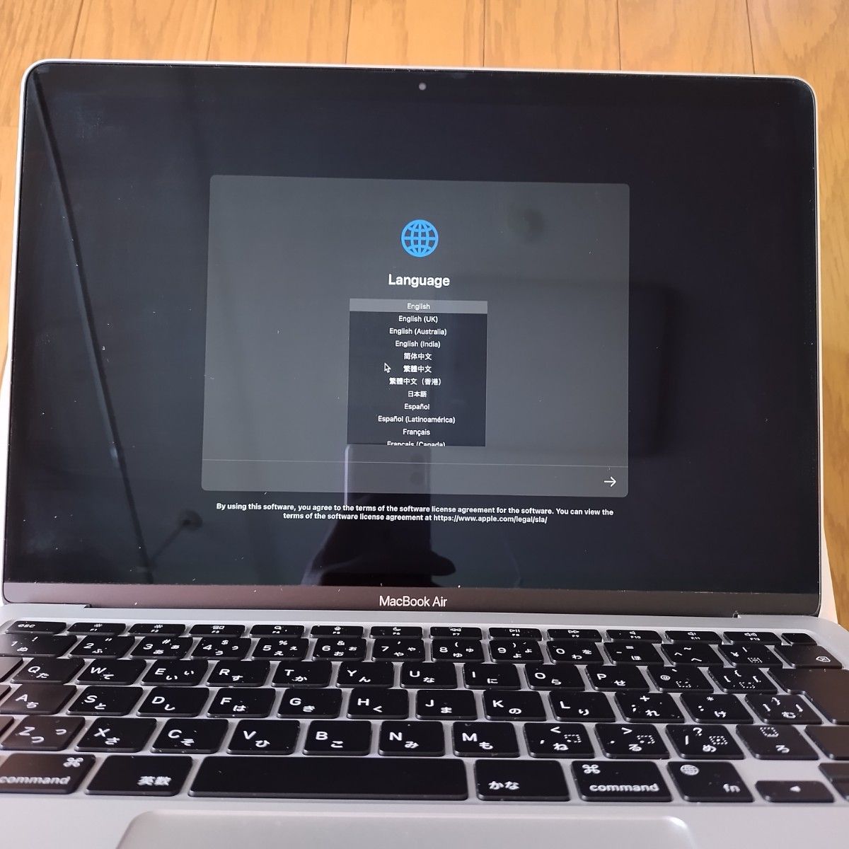 訳アリ Apple MacBook Air 13インチ M1 256GB MGN93J/A シルバー 訳アリ Apple MacBook Air 13インチ M1 256GB MGN93J/A シルバー