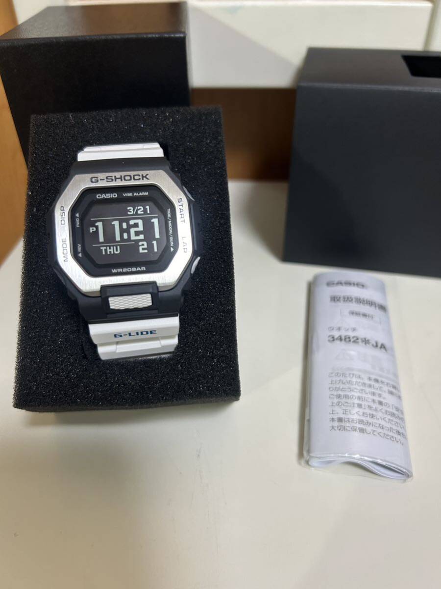 CASIO G-SHOCK  G-LIDE GBX-100-7JF ホワイトWHITE  新品の画像6