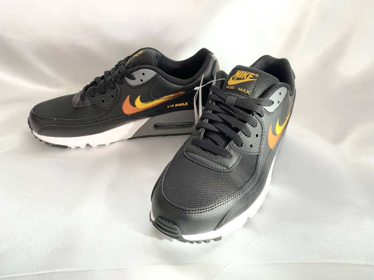 未使用 30cm ナイキ AIR MAX 90 定価1.8万円 正規品 NIKE 黒 ブラック 30 cm エア マックス 90_画像2