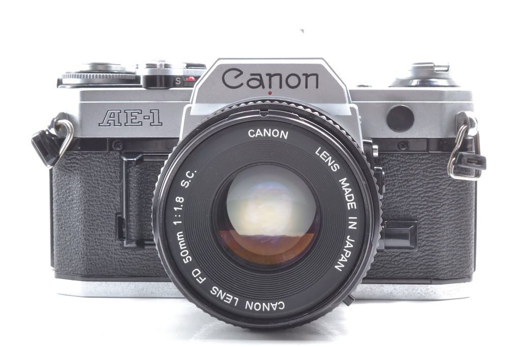 Canon キャノン AE-1 FD 50mm f/1.8 動作品 鳴きなし ＠3396_画像2