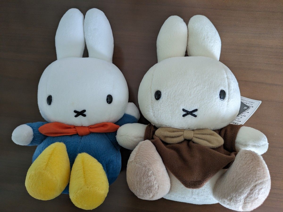 ハウステンボス ミッフィー&ブラウンミッフィー ぬいぐるみ2個 ハウステンボス ミッフィー&ブラウンミッフィー ぬいぐるみ2個