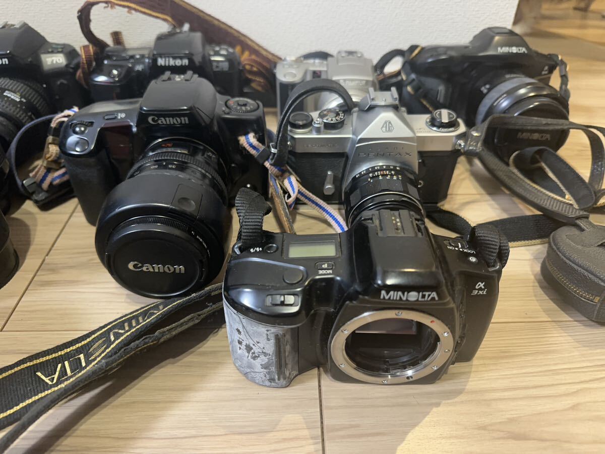 F171 カメラまとめ 一眼レフ AF Nikon Canon PENTAX MINOLTA の画像4