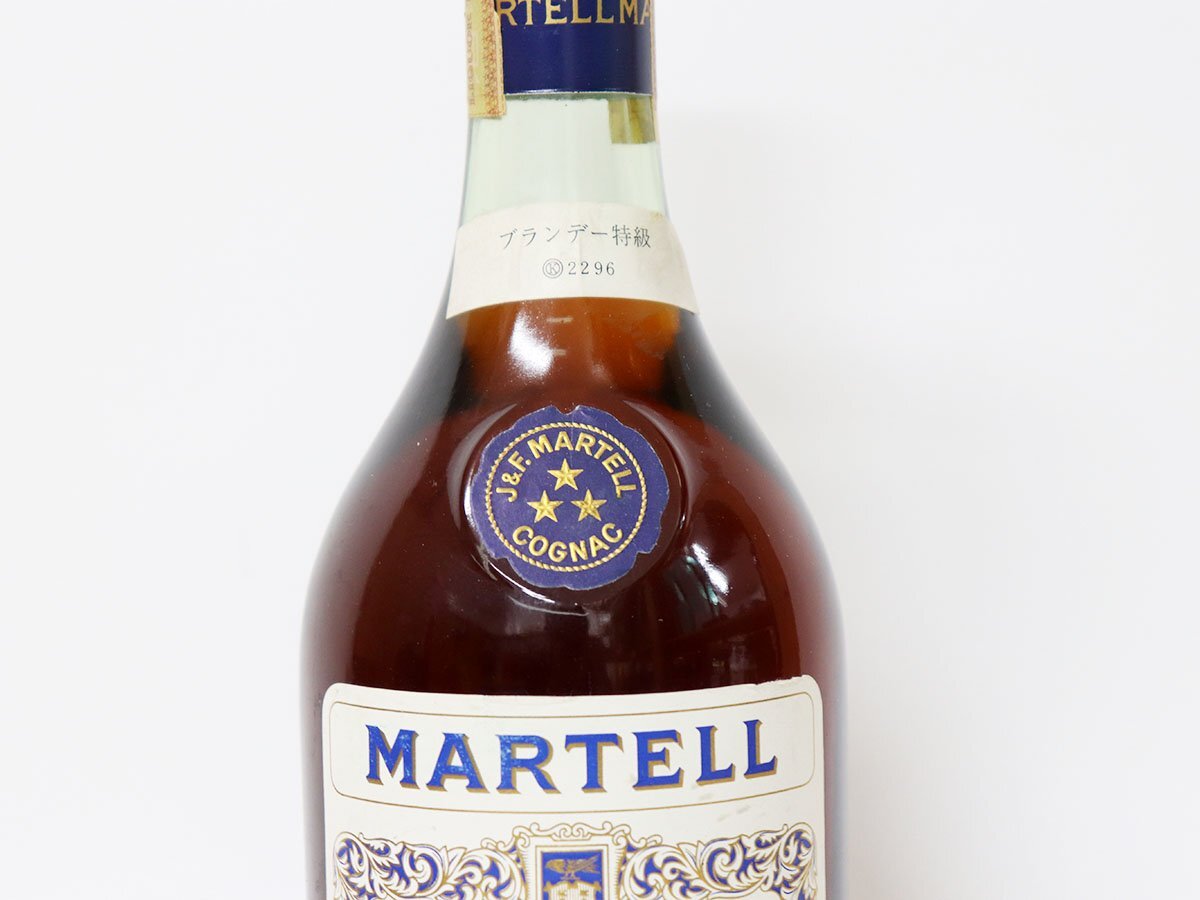 ★マーテル スリースター コニャック J&F. MARTELL［度数:40% 内容量:700ml］_画像2