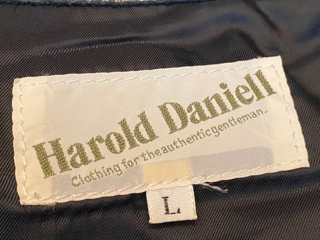 Harold Daniell 牛革 オーバーオールの画像3