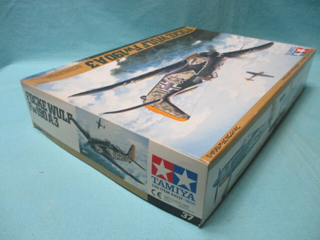 1/48 タミヤ ドイツ空軍 フォッケウルフ Fw190A-3 内袋未開封/現状品 定形外350円/ハセガワ_画像7