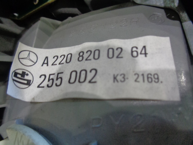 管理番号K1-0-2 ベンツ Sクラス 500 テールランプ GF-220065 W220 1999年09月 54221km メルセデスベンツ Mercedes Benz　　　　　2024/03_画像7