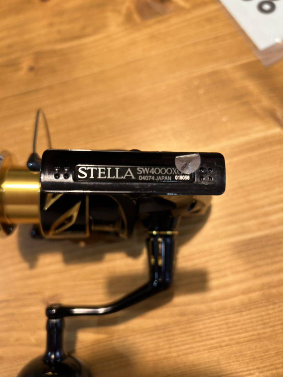 シマノ 20 ステラ SW 4000XG 美品 スピニングリール STELLA_画像3