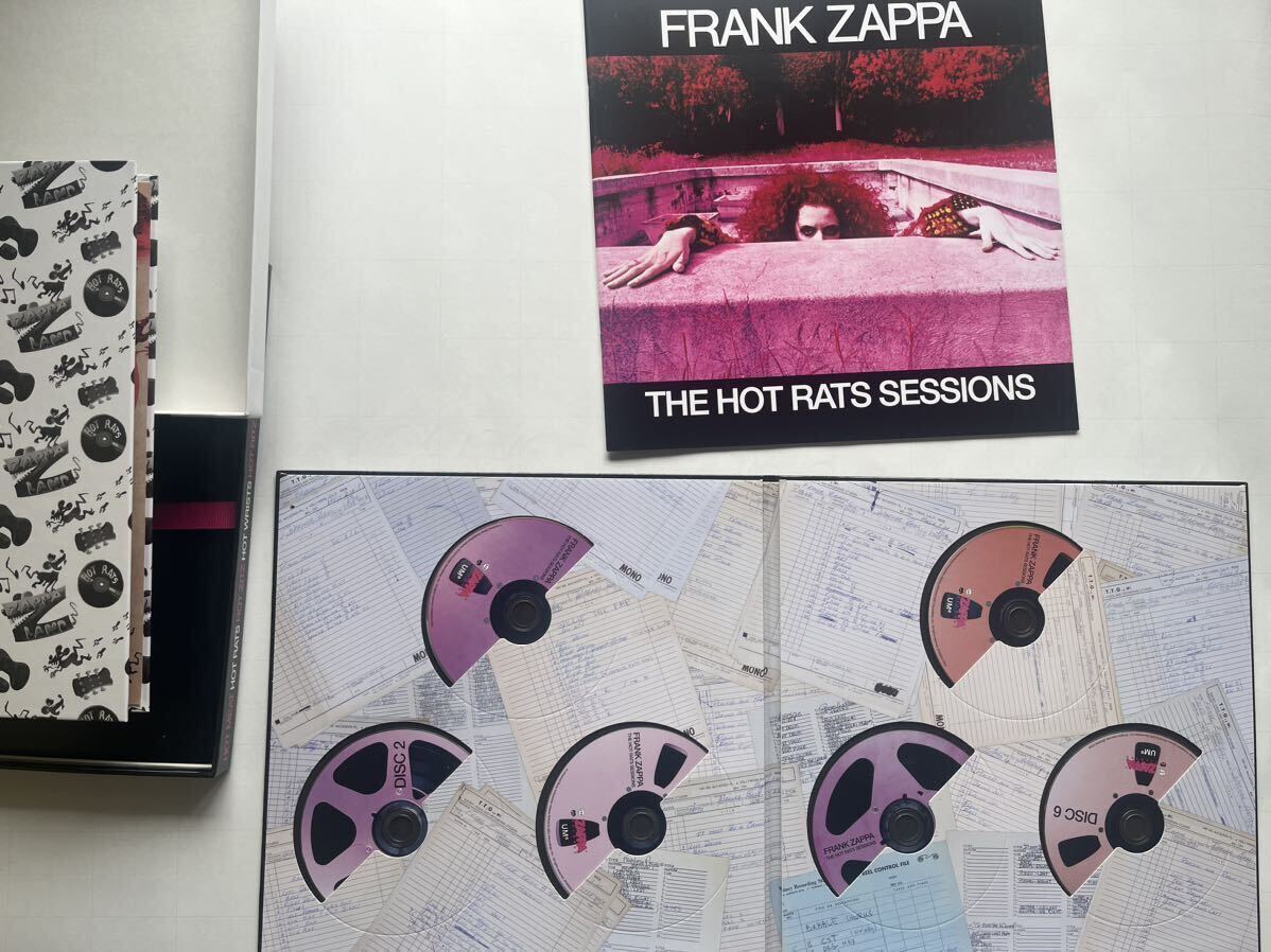 ホット・ラッツ・セッションズ／THE HOT RATS SESSIONS / FRANK ZAPPA 6枚組CDボックスセット_画像2