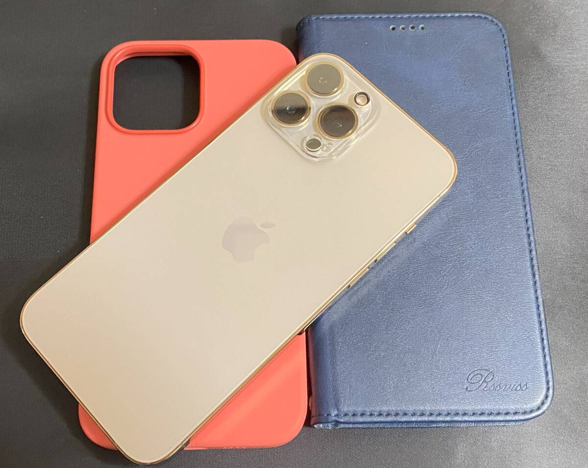 29375円 ◇中古美品 iPhone 13 Pro Max 1TB ゴールド SIMフリー 29375円 ◇中古美品 iPhone 13 Pro Max 1TB ゴールド SIMフリー