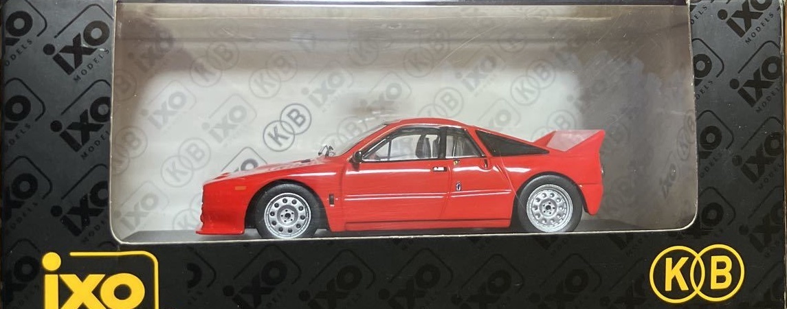 Ж не использовался! Ixo 1/43 Lancia Lancia 037 Rally Stradare Strada Rally 1982 KBI004 Red красный ixo Ж Delta Theme Dedra Prisma