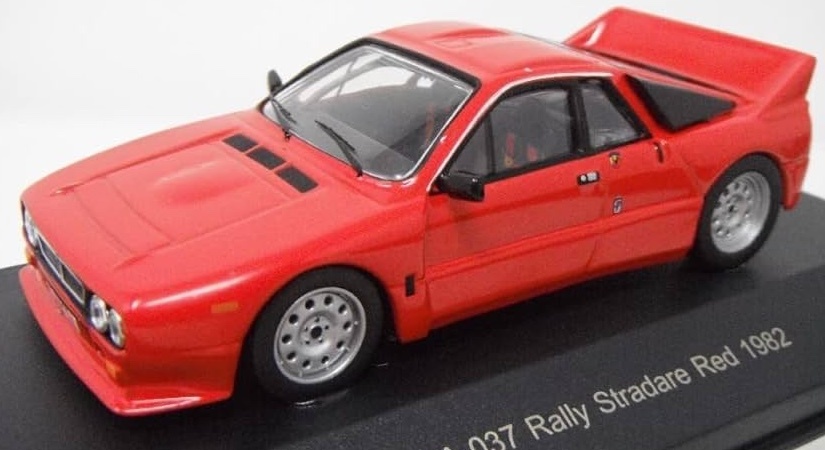 Ж не использовался! Ixo 1/43 Lancia Lancia 037 Rally Stradare Strada Rally 1982 KBI004 Red красный ixo Ж Delta Theme Dedra Prisma