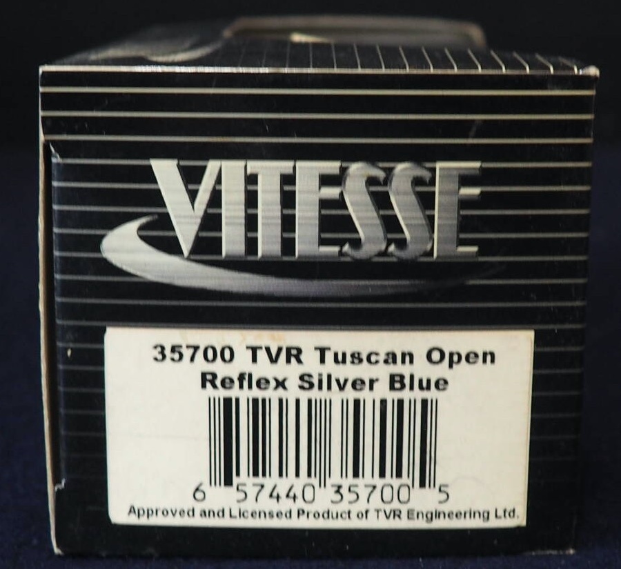 Ж ビテス 1/43 TVR タスカン Tuscan Open Reflex Silver Blue リフレックスシルバーブルー 35700 VITESSE / グリフィス キミーラ タモーラ_画像10