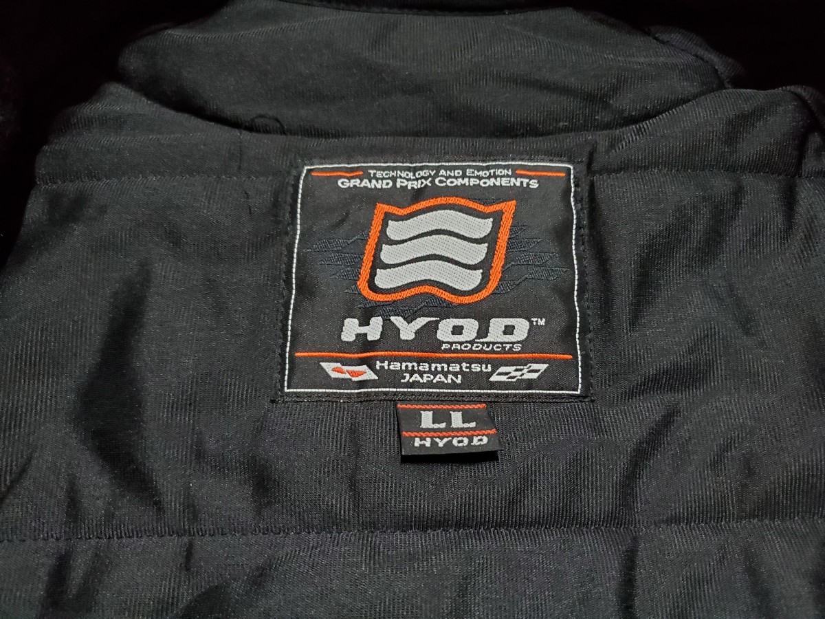 【LL】HYOD SPEED ID ジャケット オールシーズン LL三点パッド インナー付き バイク ライディング ライダース の画像8
