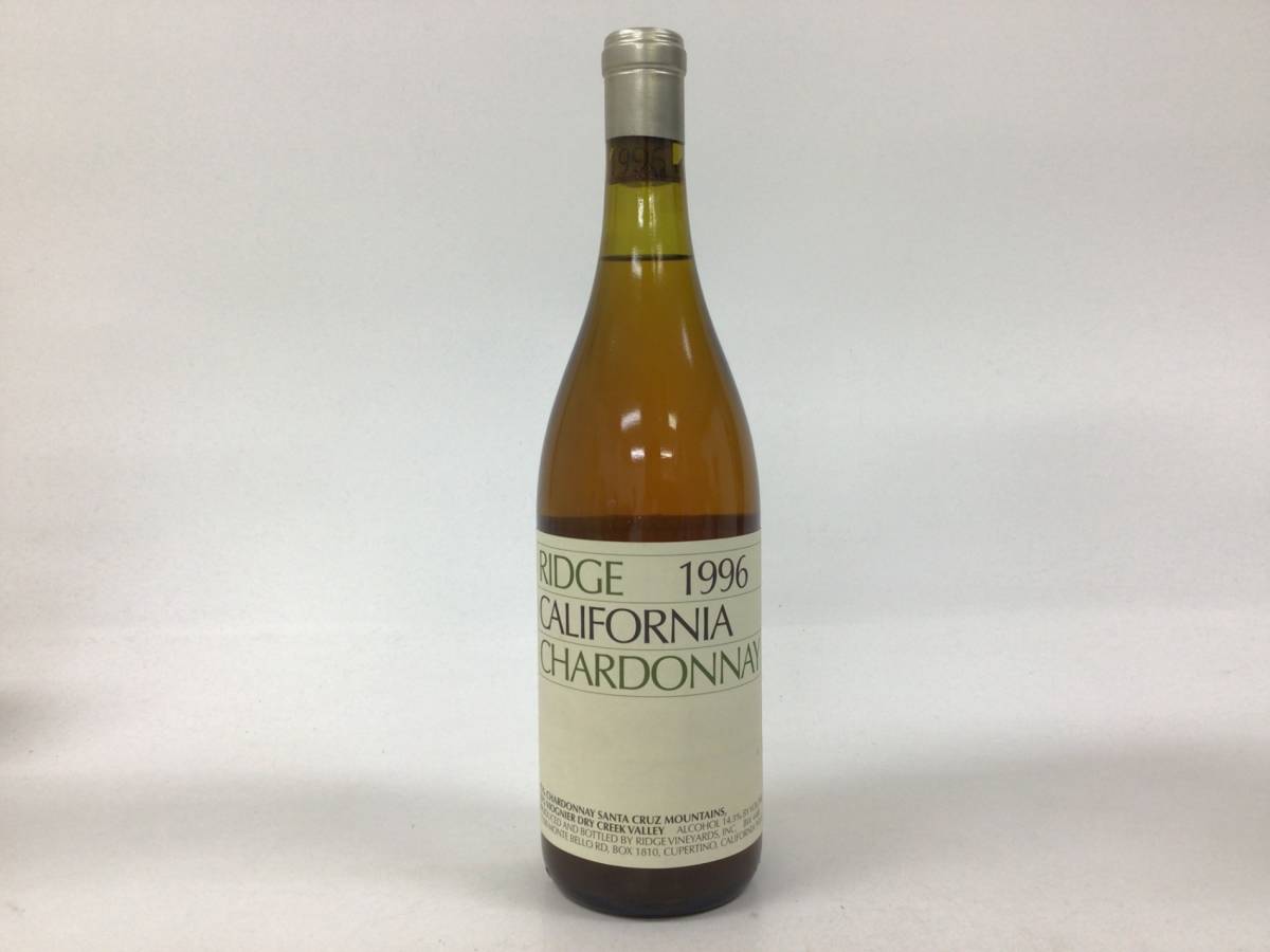 ワイン RIDGE CALIFORNIA CHARDONNEY 750ml 重量番号:2 (RW18)_画像1