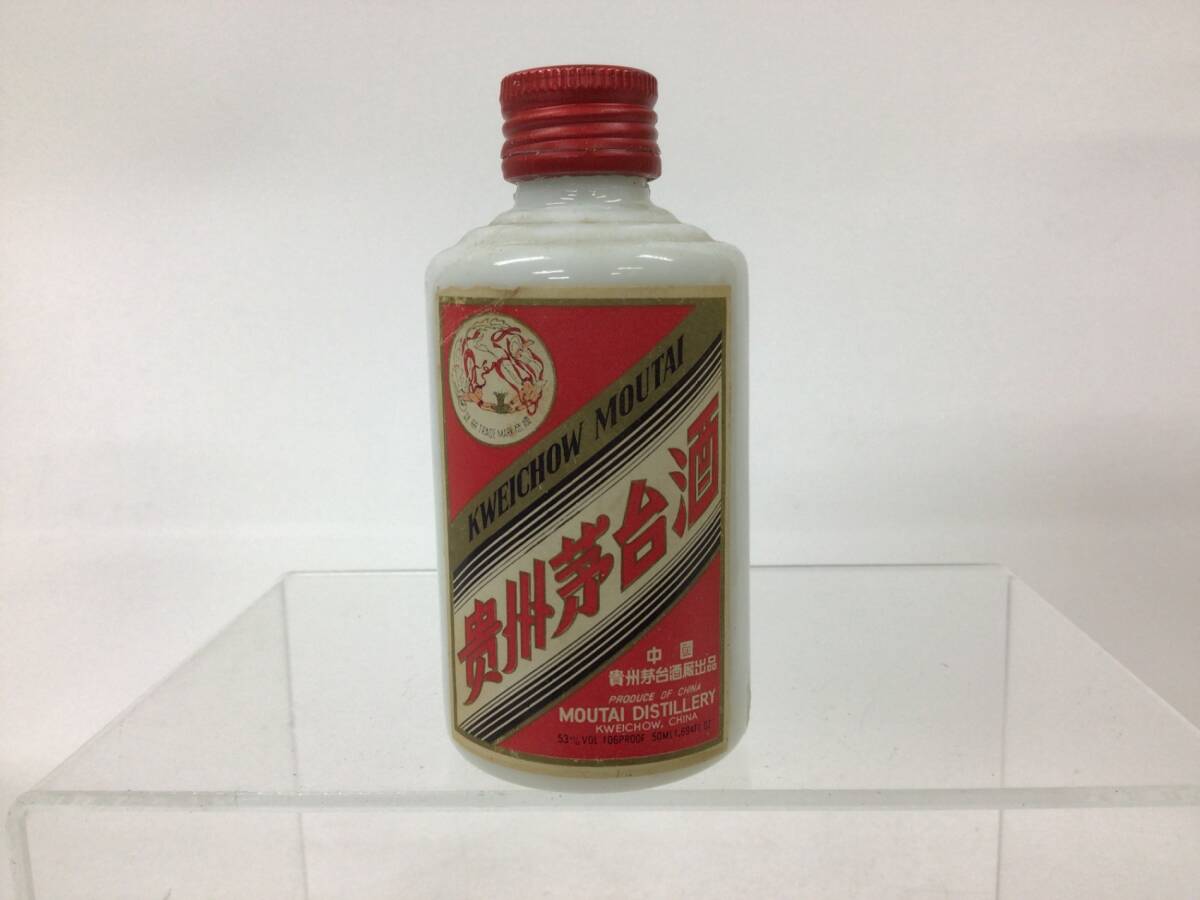 中国酒 貴州茅台酒 マオタイ ミニボトル 50ml 重量番号:1 (34)_画像1